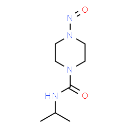 ChemSpider 2D Image | N-Isopropyl-4-nitroso-1-piperazinecarboxamide | C8H16N4O2