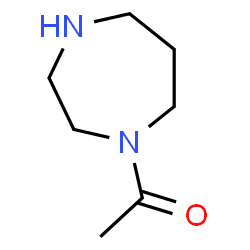 ChemSpider 2D Image | N-ACETYLHOMOPIPERAZINE | C7H14N2O