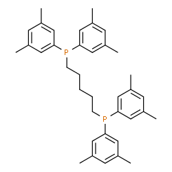 ChemSpider 2D Image | 1,5-BIS[BIS(3,5-DIMETHYLPHENYL)PHOSPHINO]PENTANE | C37H46P2