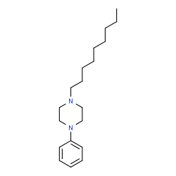 ChemSpider 2D Image | 1-Nonyl-4-phenylpiperazine | C19H32N2