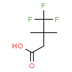 ChemSpider 2D Image | 4,4,4-Trifluoro-3,3-dimethylbutanoic acid | C6H9F3O2