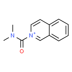 ChemSpider 2D Image | 2-(Dimethylcarbamoyl)isoquinolinium | C12H13N2O