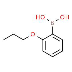 ChemSpider 2D Image | 2-Propoxyphenylboronic acid | C9H13BO3