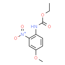 ChemSpider 2D Image | Ethyl (4-methoxy-2-nitrophenyl)carbamate | C10H12N2O5