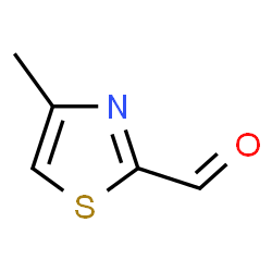 ChemSpider 2D Image | 4-methylthiazole-2-carbaldehyde | C5H5NOS