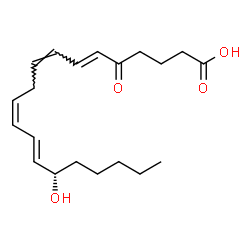 ChemSpider 2D Image | (6E,8Z,11Z,13E,15S)-15-Hydroxy-5-oxo-6,8,11,13-icosatetraenoic acid | C20H30O4