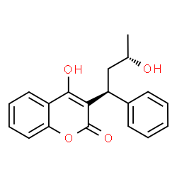 ChemSpider 2D Image | (S,S)-warfarin alcohol | C19H18O4