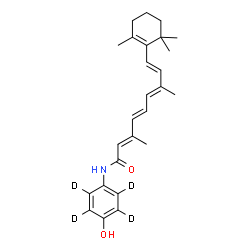 ChemSpider 2D Image | Fenretinide-d4 | C26H29D4NO2