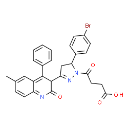 ChemSpider 2D Image | dqp-1105 | C29H24BrN3O4