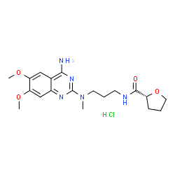 ChemSpider 2D Image | (R)-alfuzosin hydrochloride | C19H28ClN5O4