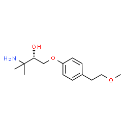 ChemSpider 2D Image | (S)-arnolol | C14H23NO3
