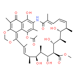 ChemSpider 2D Image | Streptovaricin D | C40H51NO13