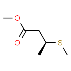 ChemSpider 2D Image | Methyl (3S)-3-(methylsulfanyl)butanoate | C6H12O2S