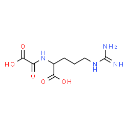 ChemSpider 2D Image | N~2~-(Carboxycarbonyl)arginine | C8H14N4O5