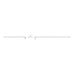ChemSpider 2D Image | 1-Myristoyl-3-Docosanoyl-rac-glycerol | C39H76O5