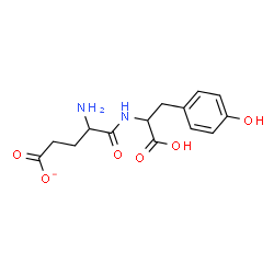 ChemSpider 2D Image | 5-Oxidanidyl-5-oxidanylidenenorvalyltyrosine | C14H17N2O6