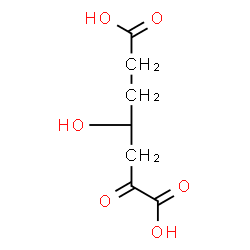 ChemSpider 2D Image | (4R)-4-Hydroxy-2-oxoheptanedioic acid | C7H10O6