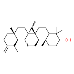 ChemSpider 2D Image | (5xi,18alpha,19xi)-Urs-20(30)-en-3-ol | C30H50O
