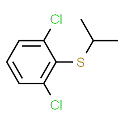 ChemSpider 2D Image | (2,6-dichlorophenyl)(isopropyl)sulfane | C9H10Cl2S