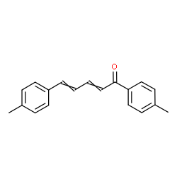 ChemSpider 2D Image | 1,5-Bis(4-methylphenyl)-2,4-pentadien-1-one | C19H18O