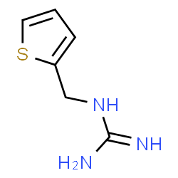 ChemSpider 2D Image | 1-(2-Thienylmethyl)guanidine | C6H9N3S
