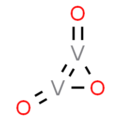 ChemSpider 2D Image | 1-oxa-2$l^{5},3$l^{5}-divanadacycloprop-2-ene 2,3-dioxide | O3V2