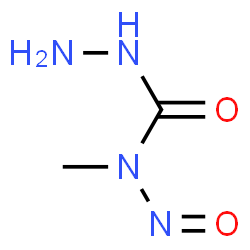 ChemSpider 2D Image | N-Methyl-N-nitrosohydrazinecarboxamide | C2H6N4O2