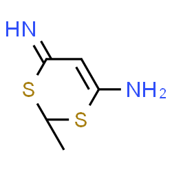 ChemSpider 2D Image | Methyl (2Z)-3-amino-3-(methylsulfanyl)-2-propenimidothioate | C5H10N2S2