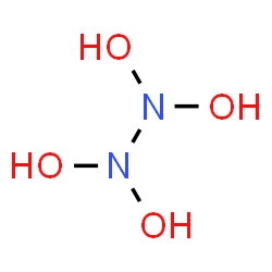 ChemSpider 2D Image | Tetrahydroxyhydrazine | H4N2O4
