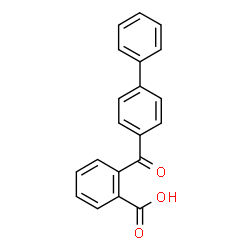 ChemSpider 2D Image | 2-(4-Biphenylylcarbonyl)benzoic acid | C20H14O3