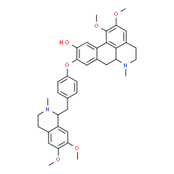 ChemSpider 2D Image | 1-O-Methylpakistanine | C38H42N2O6