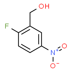 ChemSpider 2D Image | 2-Fluoro-5-nitrobenzyl alcohol | C7H6FNO3