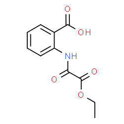ChemSpider 2D Image | 2-(2-Ethoxy-2-oxoacetamido)benzoic acid | C11H11NO5