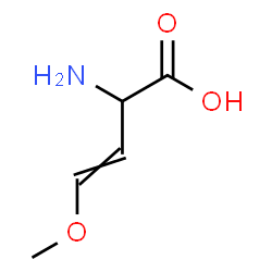 ChemSpider 2D Image | 2-Amino-4-methoxy-3-butenoic acid | C5H9NO3