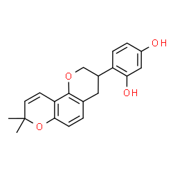 ChemSpider 2D Image | Glabridin | C20H20O4