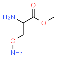 ChemSpider 2D Image | Methyl O-aminoserinate | C4H10N2O3