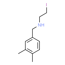 ChemSpider 2D Image | N-(3,4-Dimethylbenzyl)-2-iodoethanamine | C11H16IN