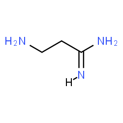ChemSpider 2D Image | (1E)-3-Aminopropanimidamide | C3H9N3