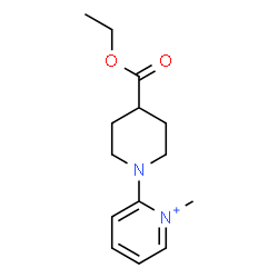 ChemSpider 2D Image | 2-[4-(Ethoxycarbonyl)-1-piperidinyl]-1-methylpyridinium | C14H21N2O2