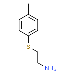 ChemSpider 2D Image | 1-Amino-2-p-tolylthioethane | C9H13NS