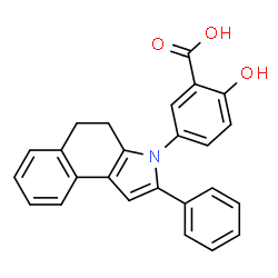 ChemSpider 2D Image | Fendosal | C25H19NO3