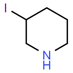 ChemSpider 2D Image | 3-Iodopiperidine | C5H10IN