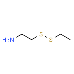 ChemSpider 2D Image | 2-(Ethyldisulfanyl)ethanamine | C4H11NS2