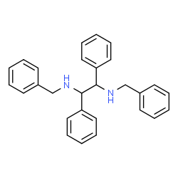ChemSpider 2D Image | N,N'-Dibenzyl-1,2-diphenyl-1,2-ethanediamine | C28H28N2