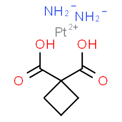ChemSpider 2D Image | Platinum(2+) azanide 1,1-cyclobutanedicarboxylic acid (1:2:1) | C6H12N2O4Pt