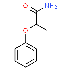ChemSpider 2D Image | 2-Phenoxypropanamide | C9H11NO2