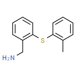 ChemSpider 2D Image | 1-{2-[(2-Methylphenyl)sulfanyl]phenyl}methanamine | C14H15NS