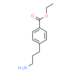 ChemSpider 2D Image | Ethyl 4-(3-aminopropyl)benzoate | C12H17NO2
