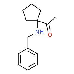 ChemSpider 2D Image | 1-[1-(Benzylamino)cyclopentyl]ethanone | C14H19NO
