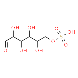 ChemSpider 2D Image | 6-O-Sulfohexose | C6H12O9S